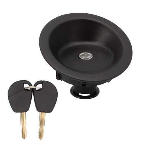 Tapa del tanque de combustible del filtro de combustible de aceite de coche con 2 llaves para Berlingo Partner 1996-2008 1508J5