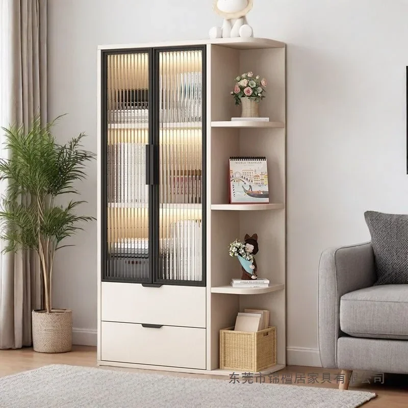 storage cabinet cream wind bookcase window sill storage cabinet sunscreen glass