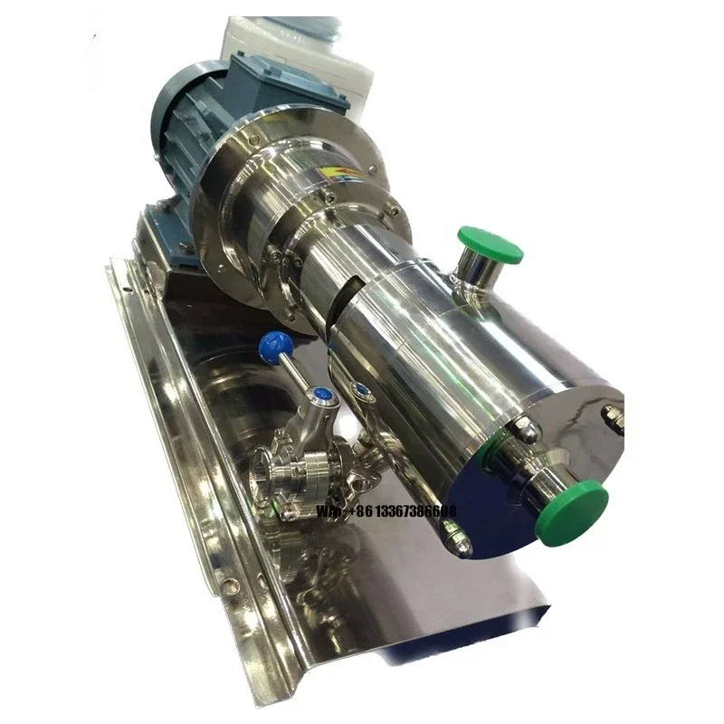Stainless Steel SS304 High Shear Emulsifying Homogenizing Mixer Mixing Equipment Single Three Stage Emulsion Pump