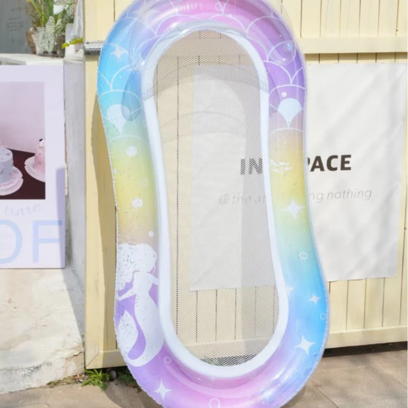 Cartoon Floating Inflatable Seatings Group Adult Inflatable Seatings Swimming Circle Outdoor Furniture Suelos Inflables ZY40CQZJ