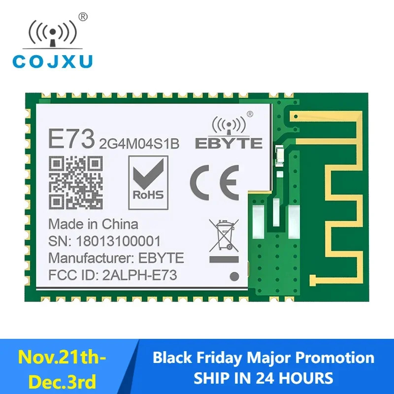 Blue-tooth 5.0 nRF52832 EBYTE 2.4Ghz E73-2G4M04S1B IPEX PCB Antenna IoT UHF Wireless Transceiver Ble 5.0 RF Transmitter Receiver