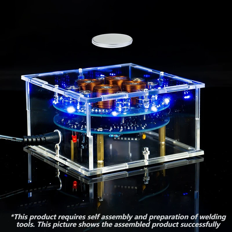 DIY Figurines Creative Maglev 150G Load Miniatures Modern Simple Desktop Decoration Manual Welded Practice Electronic Accessory