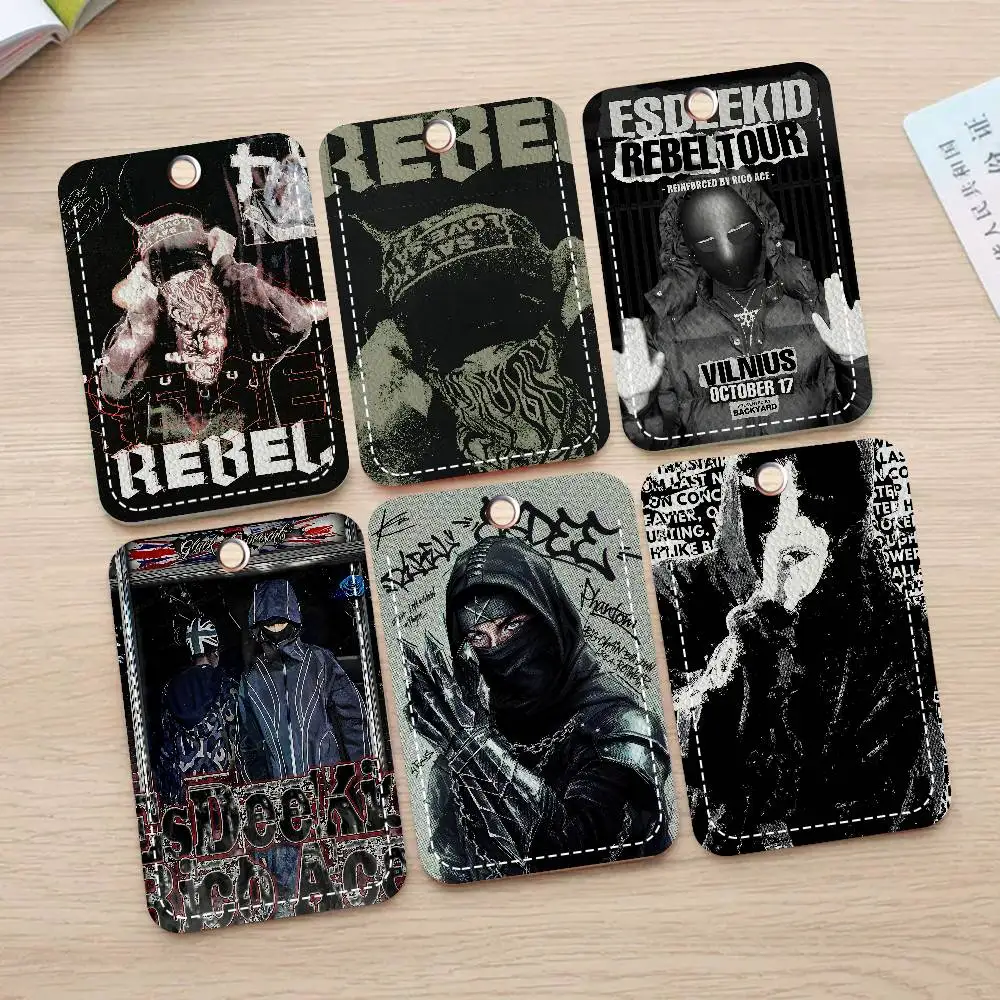 المغني EsDeeKid الوصول وحامل بطاقة الوجبات المفاتيح الائتمان معرف البنك بطاقة واقية المفاتيح قلادة الموضة