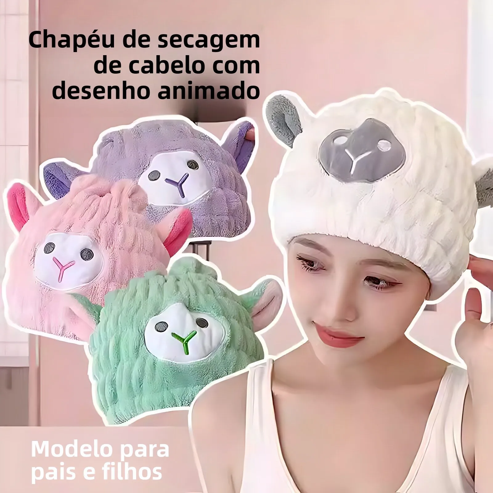 pure-cotton-bath-cap-thickened-super-absorbent-quick-dry-hair-towel-home-use-head-wrap-dry-hair-tool-personal-hygiene