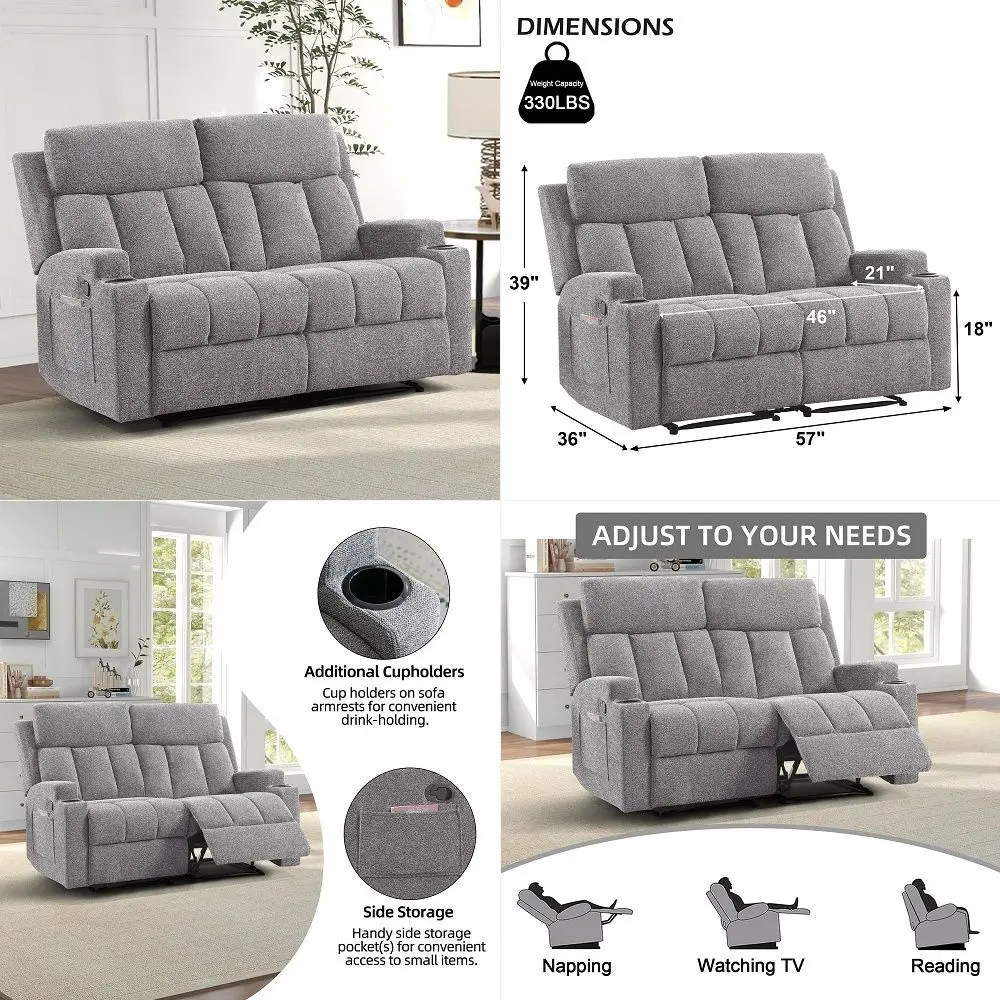 #7 Reclining Sofa Couches List of Top Picks