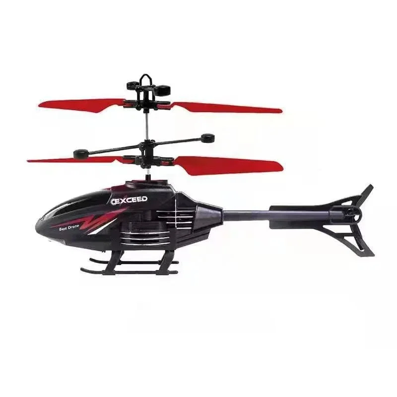 2 Channel Gesture Control Suspension Helicopter RC Remote Induction Aircraft With Charging LED Light Kids Toy for Boys AliExpres