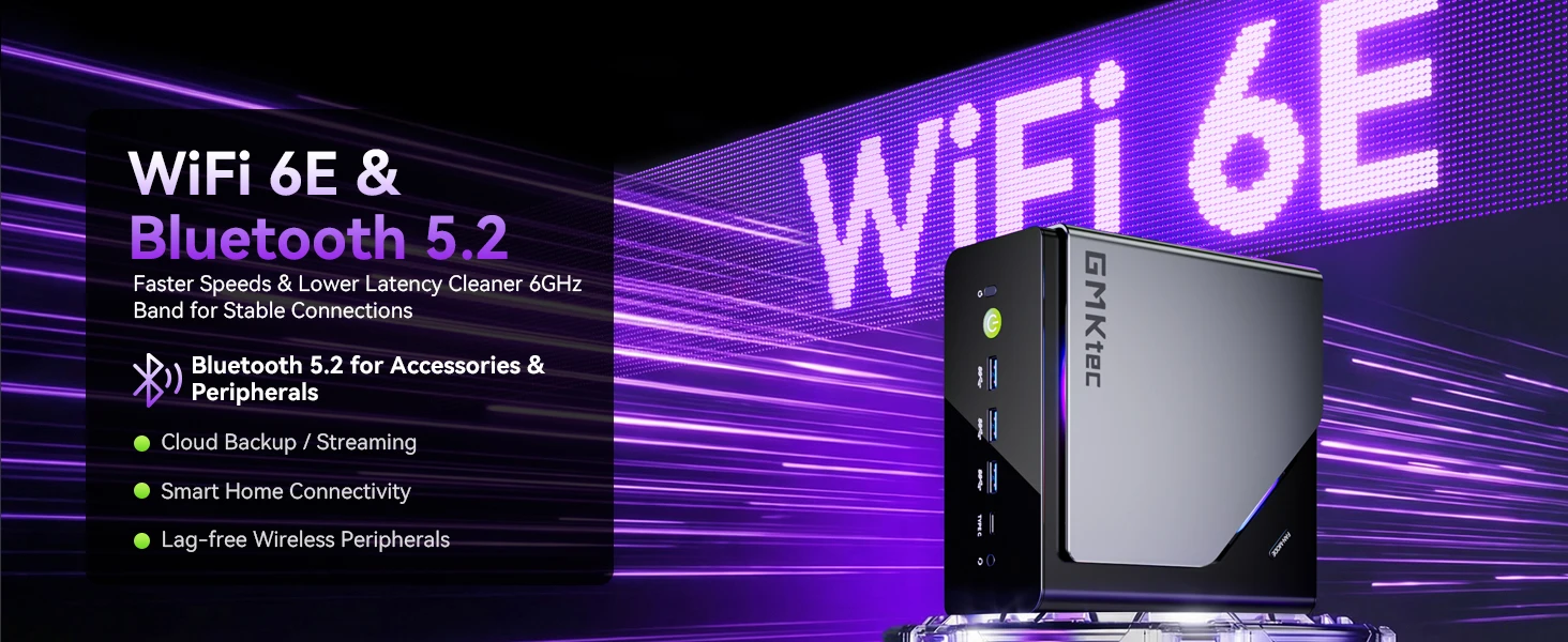 GMKtec K15 Mini PC Intel Core Ultra5 125U AI Barebone NO RAM NO SSD NO OS Support DDR5 NPU WIFI6E BT5.2 Desktop Gaming Computer