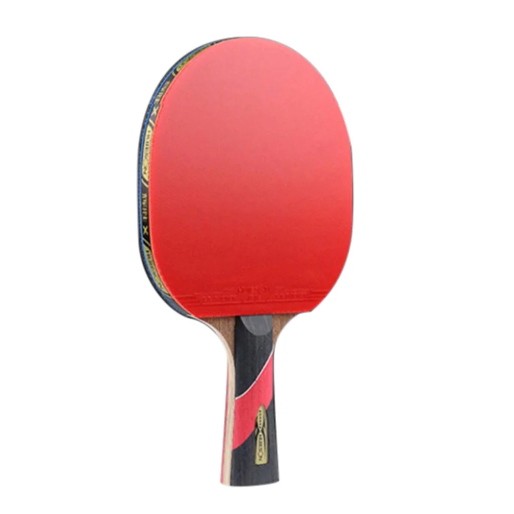 Huieson Super Powerful Ping Pong Racket Bat,6 Star Table Tennis Racket Sticky Pimples(Penhold-Hands Grip)