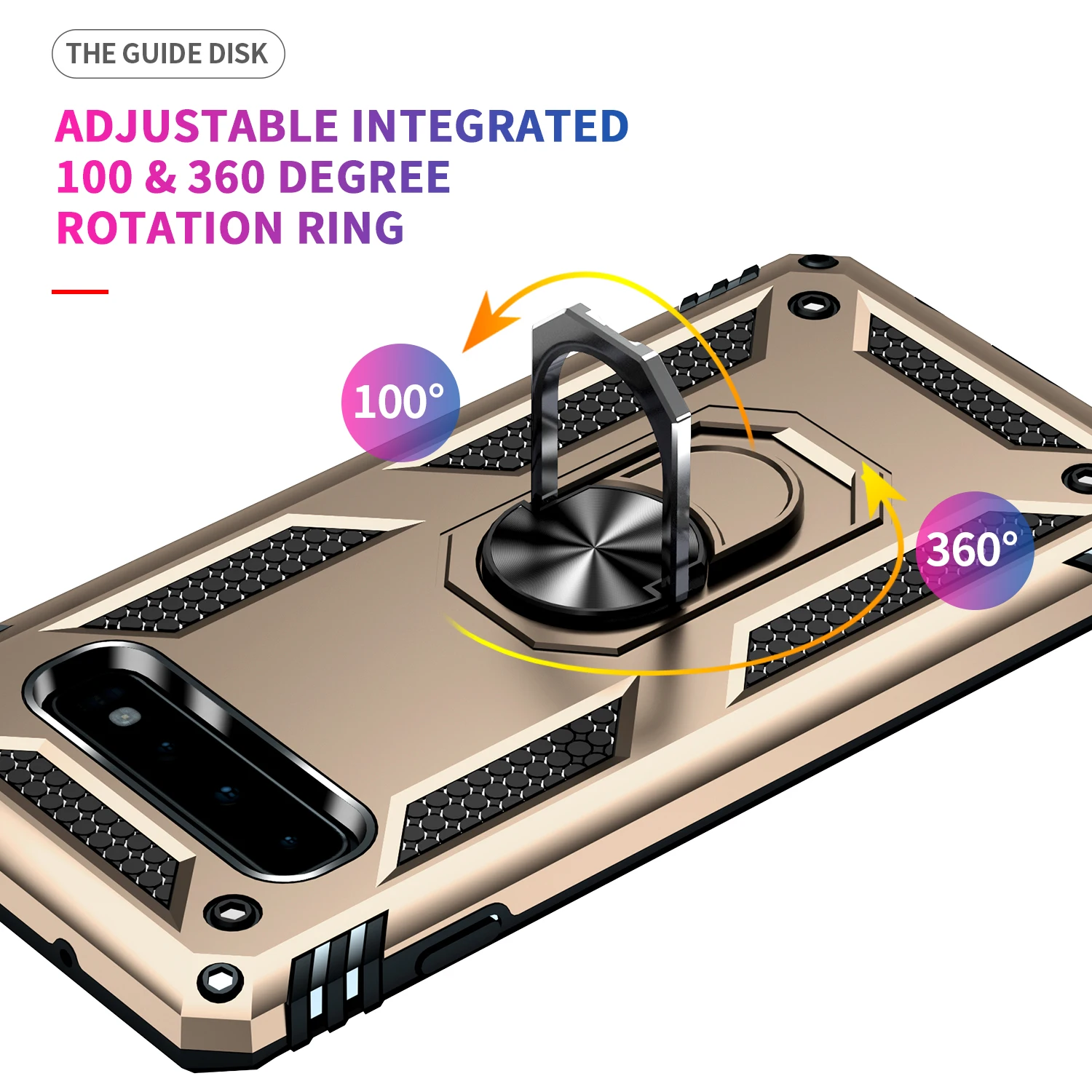 Housse de Protection de qualité militaire avec béquille, étui pour Samsung Galaxy S7 S8 S8Plus S9 S9Plus S10 S10Plus S10E S10 5G