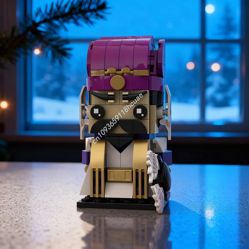 

207 шт. MOC ZHU GE Liang Brickheadzed модель строительные блоки архитектурная идея рождественские подарки образовательная игрушка кирпич детский день рождения