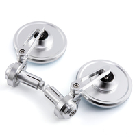Universal Motorcycle Rear View Mirrors Round 7/8\