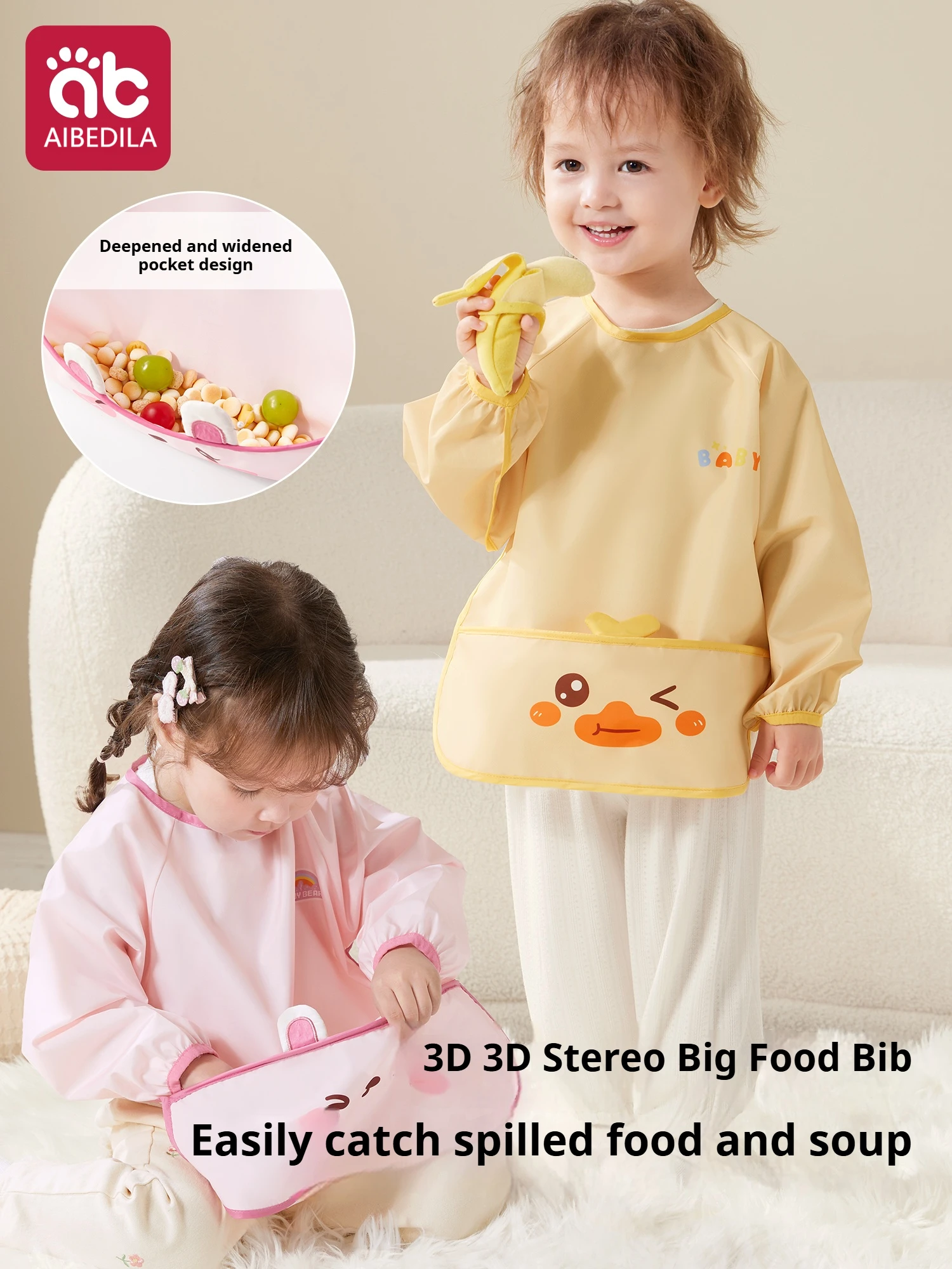 AIBEDILA Bebek Yeme Tulumları - Baby Food Apron incelemesi ve fiyatı