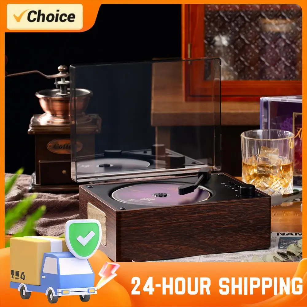 

Портативный CD-плеер с перезаряжаемой батареей, пультом дистанционного управления, Bluetooth 5.0, поддержкой CD, BT, USB, 3.5 мм AUX, для домашнего использования.