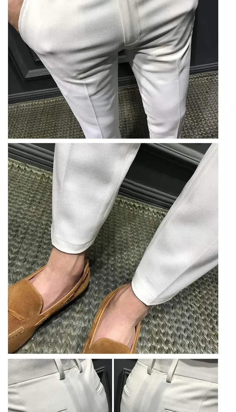 2026 Neue Frühling-Herbst Mode Herren Business-Hosen Männliche Lässige Gerade Hosen S31 Herren Anzughosen – Detail 5