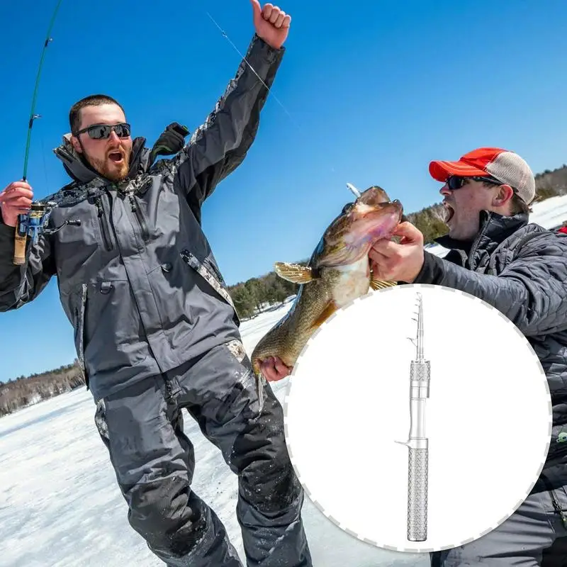 

Telescopic Fishing Rod Compact Lightweight Fishing Poles Fishing Supplies Telescopic Fishing Pole For Beginners Fishing