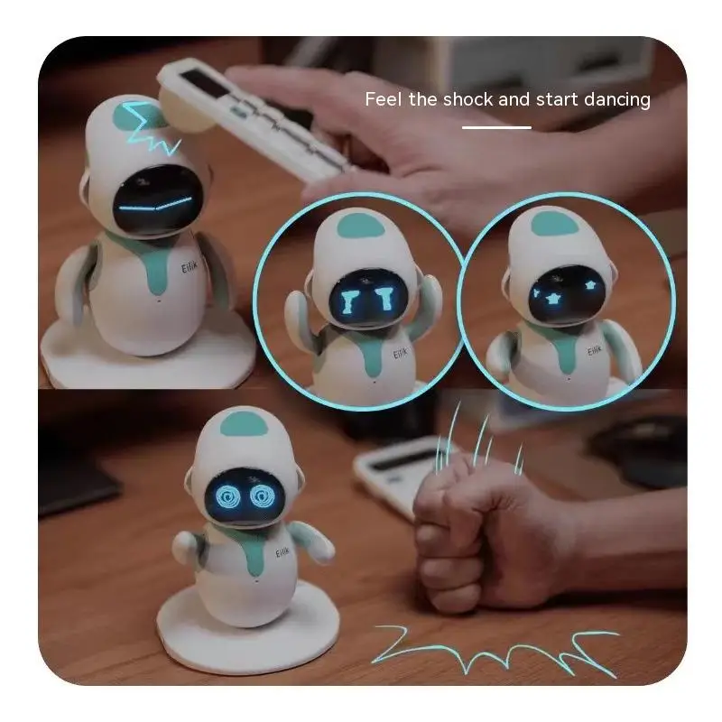 New Golden Eilik Emotional Interaction Smart Companion Pet With Ai Technology Companion Bot With Endless Fun Robot Toy