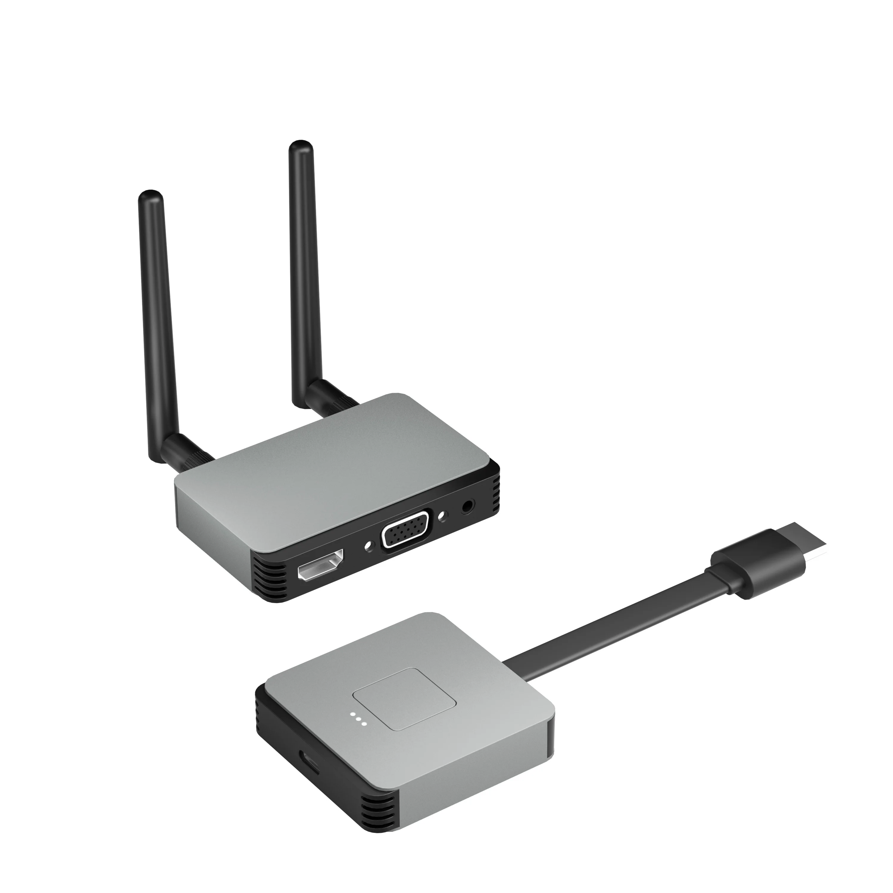 1080P for HDTV Wireless Extender ABS  Point-to-Point Transmitter and Receiver for Laptop PC for DVD TV