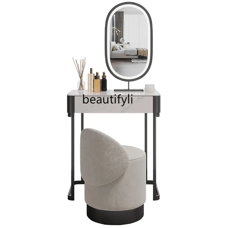 

Dresser Small 60cm Bedroom Modern Stone Plate Makeup Table