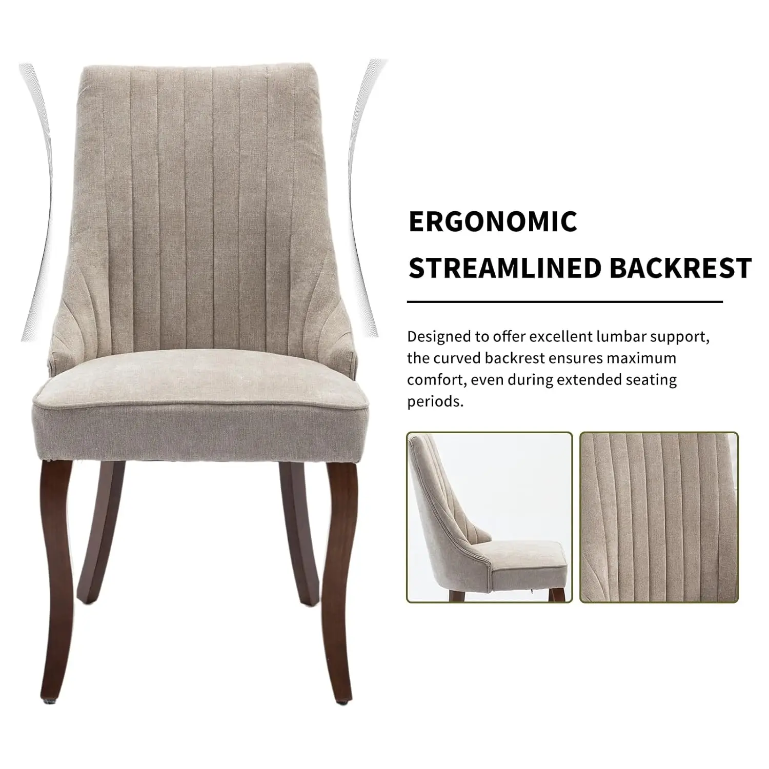 Thumbnail 4 - #32 Upholstered Dining Chairs Ranking List in 2026