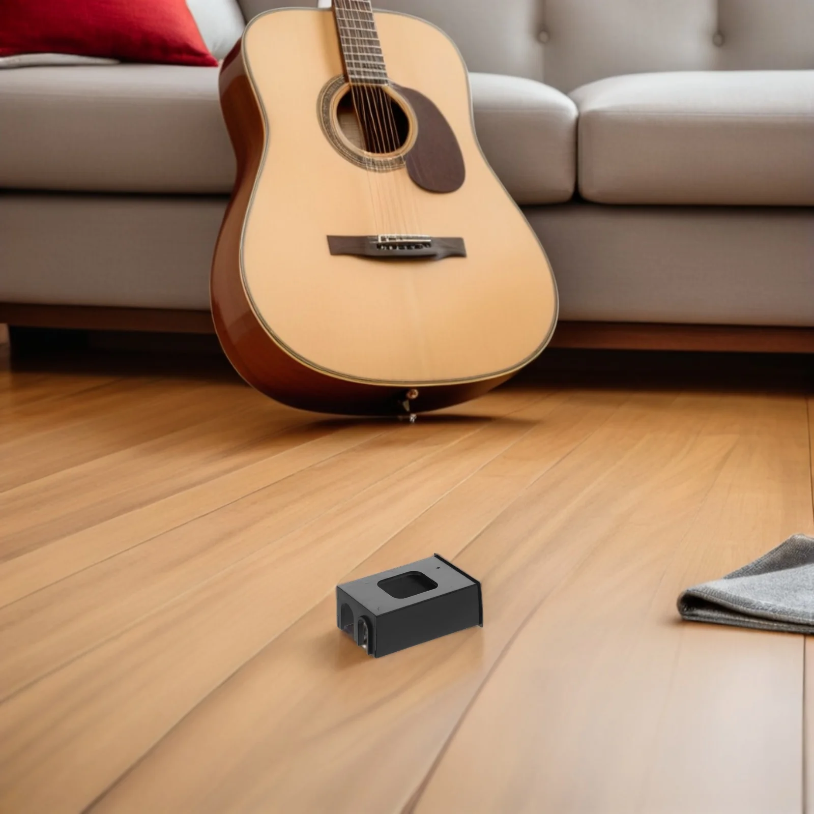 

3 Pcs Electric Guitar Box Cover Parts Pickup Slot Stand Holder Plastic for Acoustic Compartment