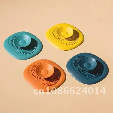 

Rubber Sink Drain Strainer Hair Catchers Silicone Shower Bathtub Floor Filter Water Stopper Bathroom Accessories Deodorant Plug