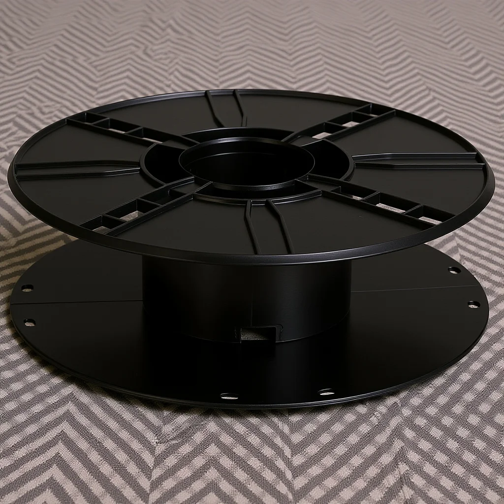 

Plastic Cord Cable Reel 88mm Tidy Lightweight Structure Strong Durable for All Cables Leads Extension Cord Management