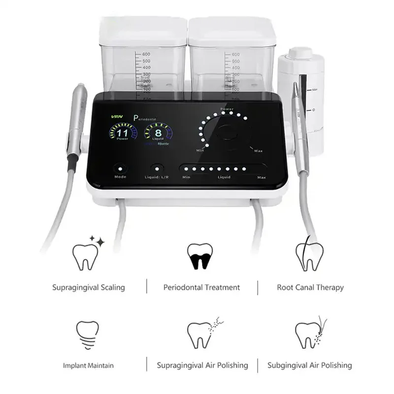 VVDental Sandblaster Ultrasonic Scaler for Dental Scaling Periodontal Therapy Root Canal Scaling Ultrasonic Sandblasting Device