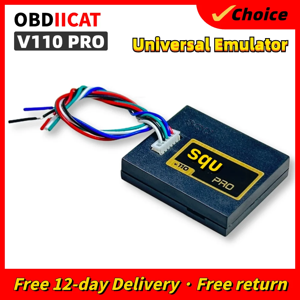 

OBDIICAT SQU OF110 V100PRO Universal Car IMMO Emulator Tacho ECU Tuning Programmer Tools Car Tools