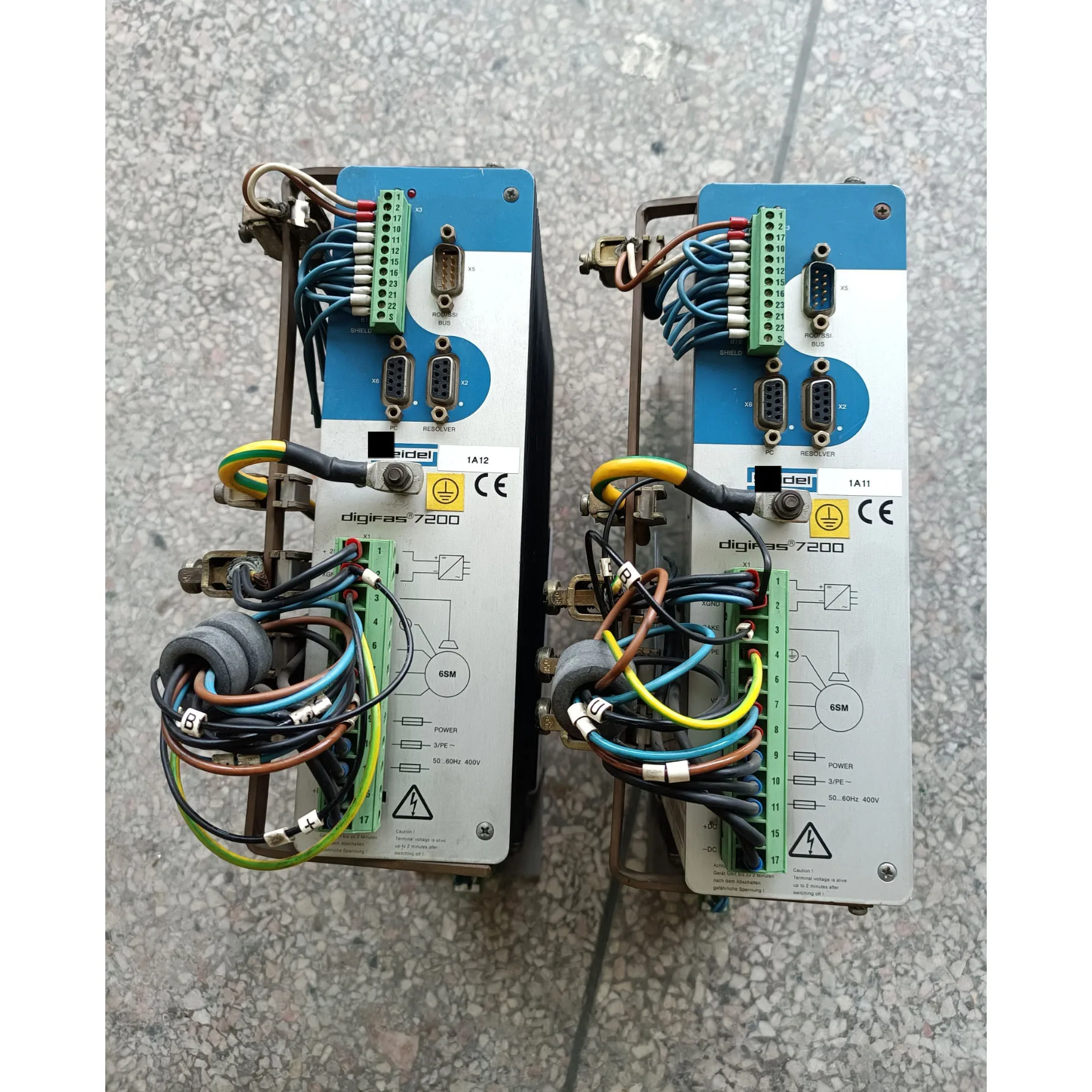 

Servo Drive Digifas 7206 Used in Good Condition