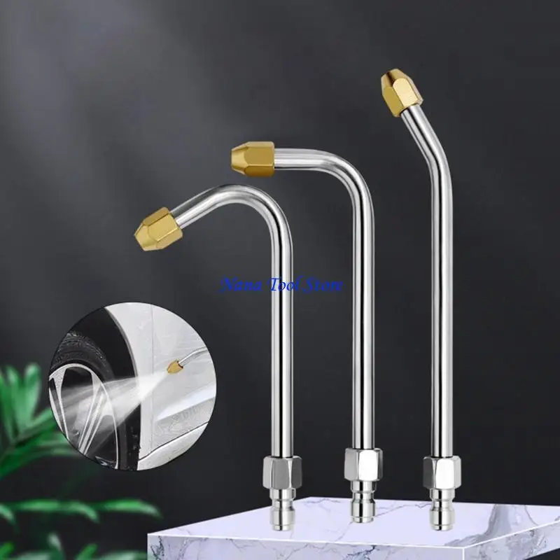 

31GJ Pressure Washer Lances Extension Nozzles 4000PSI Guns Wands Lances Power Pressure Washer Extension With 1/4 Connection