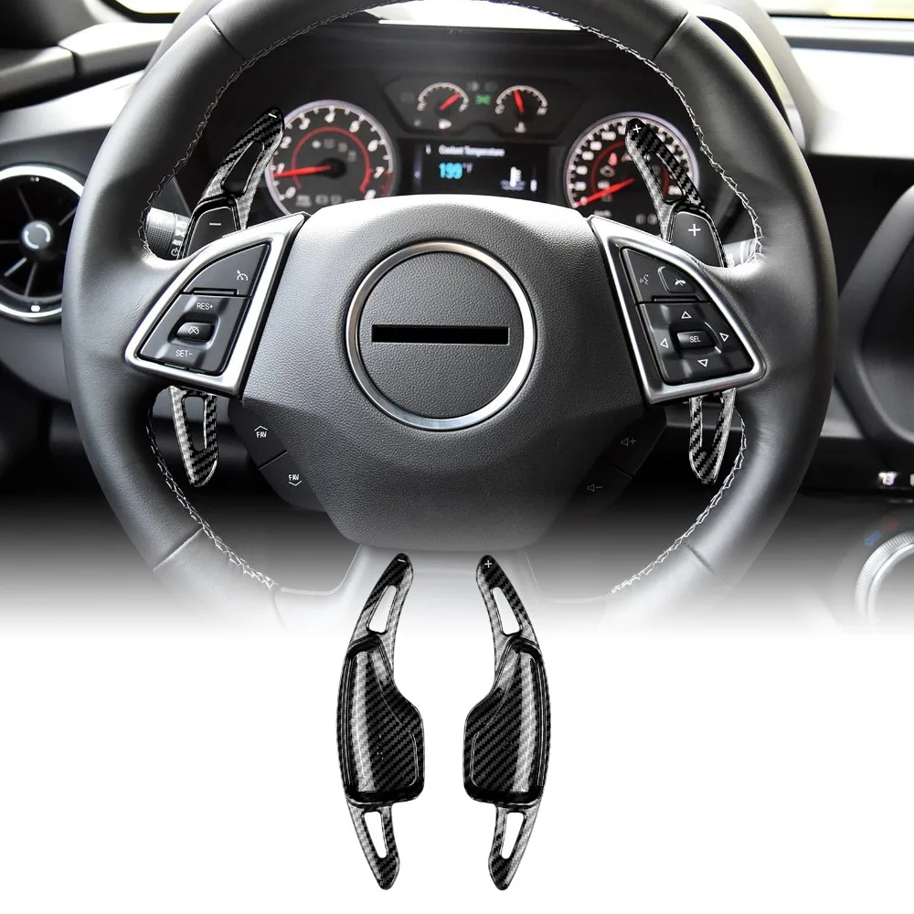 

Для Chevrolet Camaro 2016-2023 автомобильное колесо, рулевое управление, удлинитель переключения передач, расширенная накладка из АБС-пластика, аксессуары для переключения передач DSG