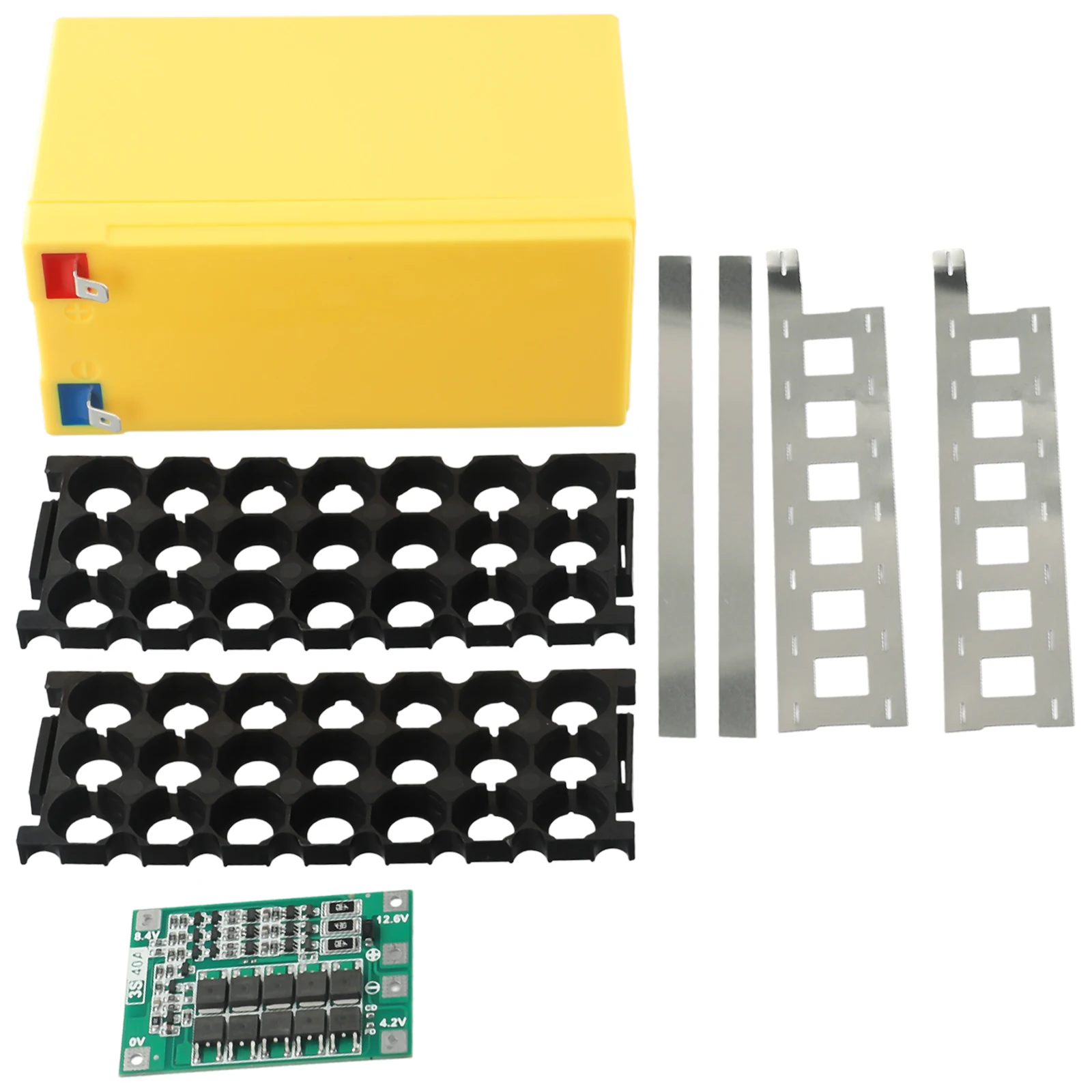 DIY 12V Lithium Batterie Aufbewahrung sbox Ladegerät 3*7 18650 Akkus Gehäuse Befestigung abs Aufbewahrung sbox Teil Platine Board Batterie pack org