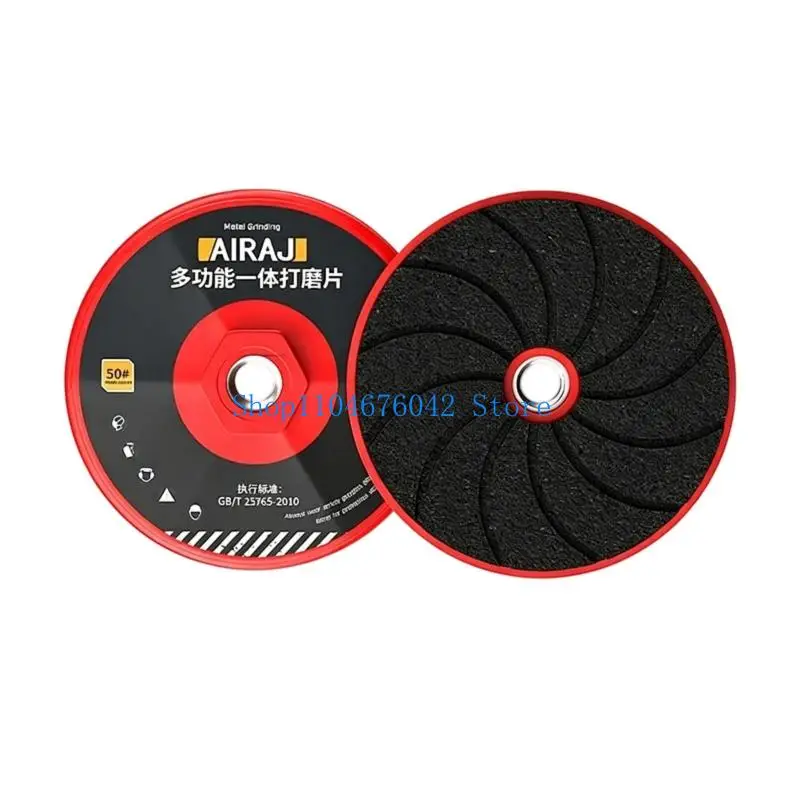 652F Premium 50/100/200 Grits Grits 80Mm Diameter Polishing Pad For Aggressive Removal And Smoothly Finish