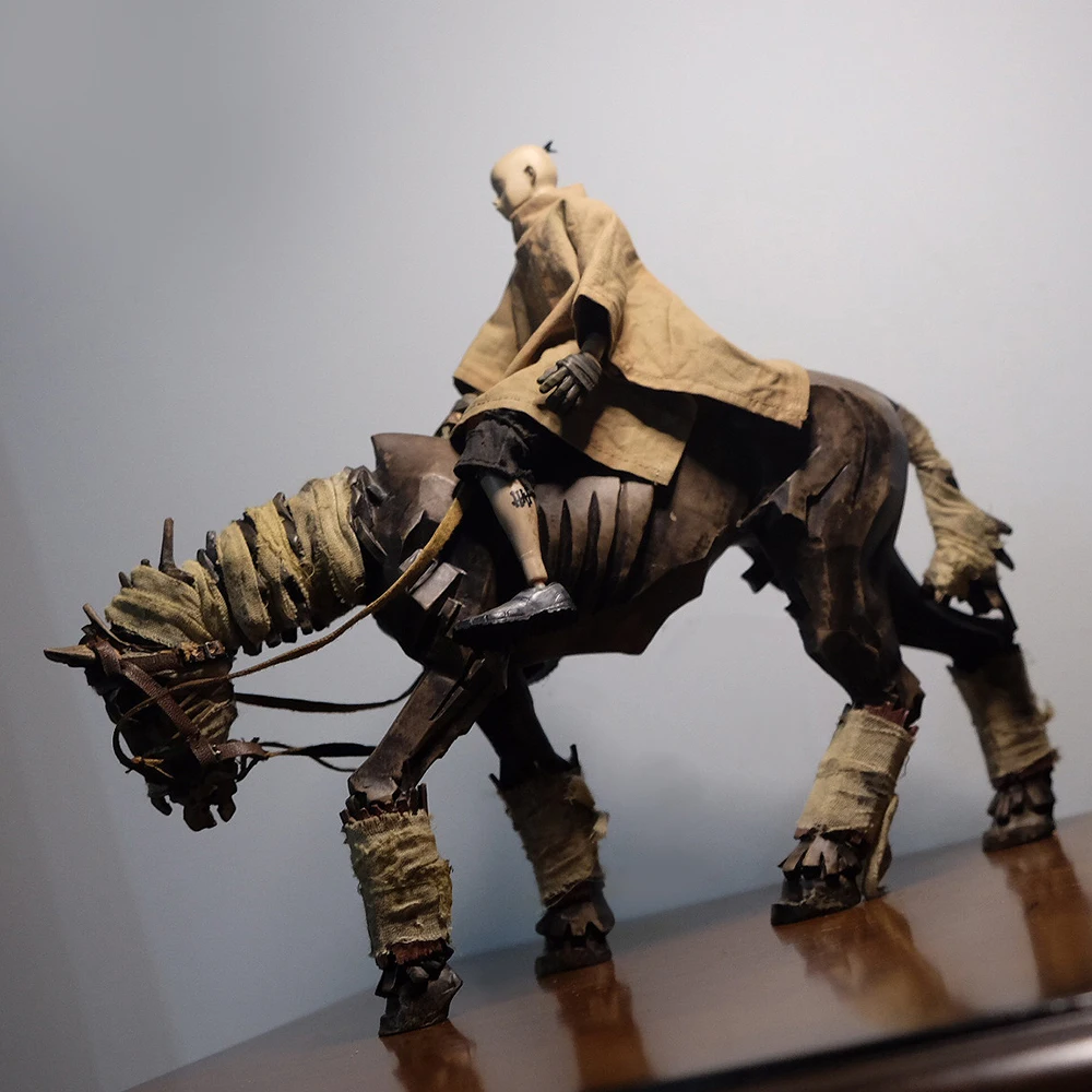 

3ATOYS оригинальная версия Западный ковбойский скелет-лошадь (только лошадь на продажу) без куклы для фанатов коллекция 1/12th