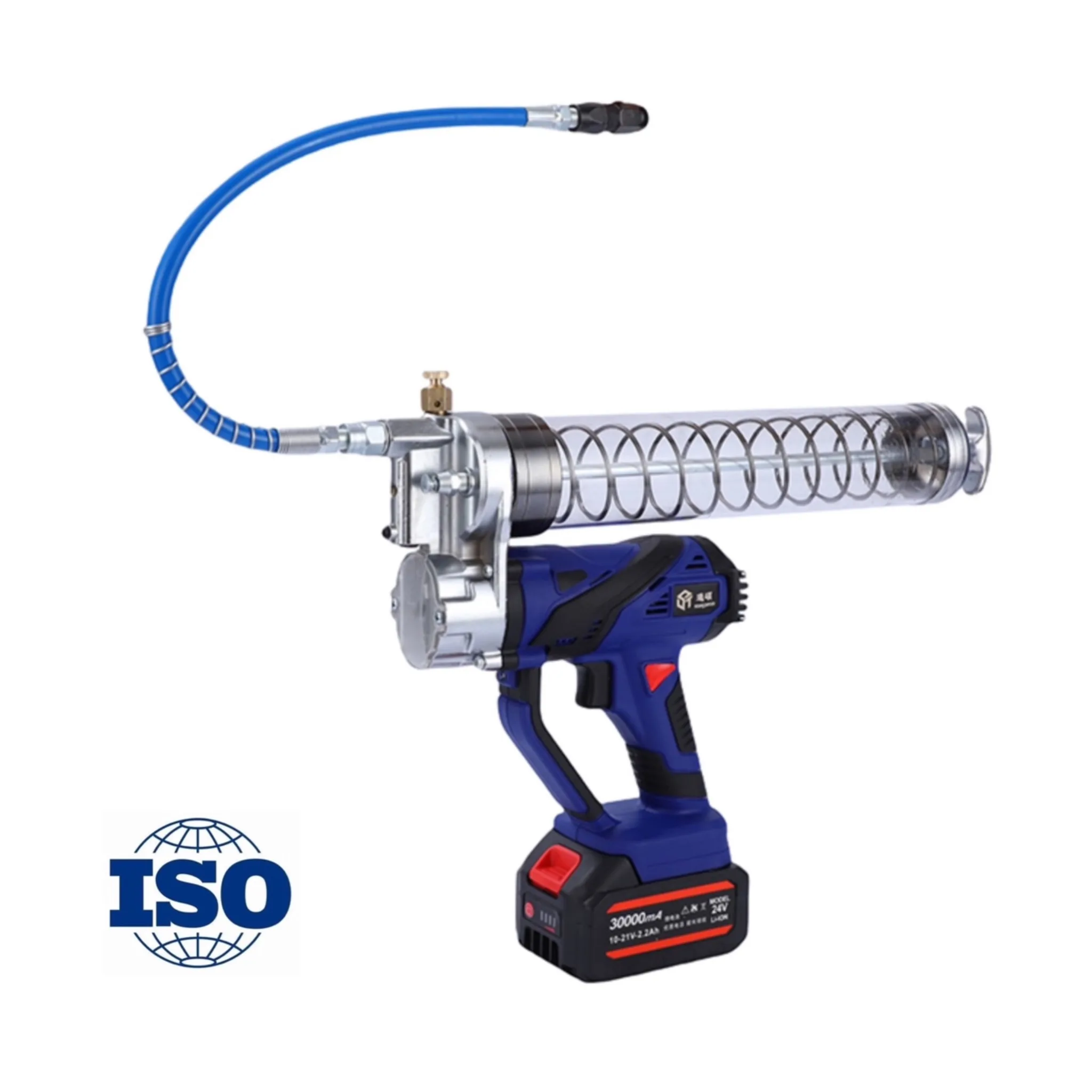 

900CC Grease Gun Fitting Max Aluminium Alloy Gun Head Large Capacity 24V Battery Oil Gun Factory Direct Sales