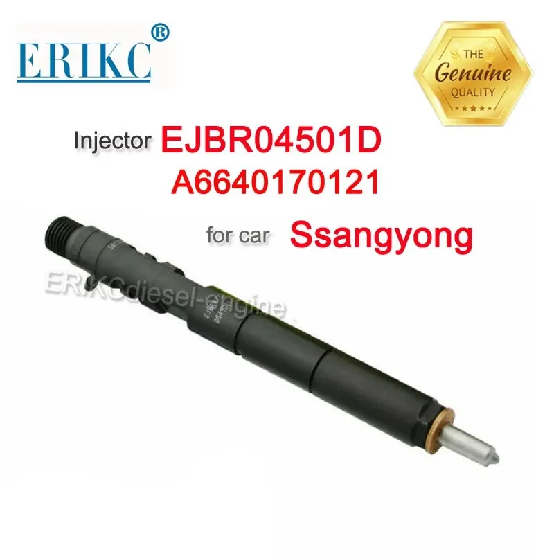 

ERIKC Diesel Injector EJBR04501D A6640170121 for Delphi Ssangyong Actyon Kyron EJBR0 4501D Fuel Injection EJB R04501D