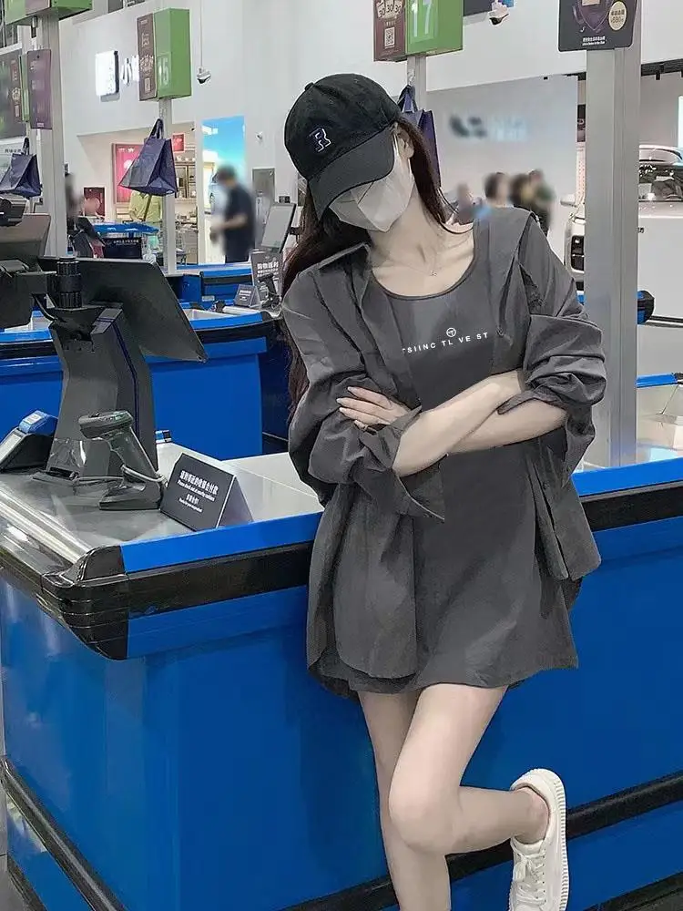 plus Size Cotton Csole Tank Top Women Loose Long Svel Inner Wear Polyester Fiber Thin Summer Online Exclusive