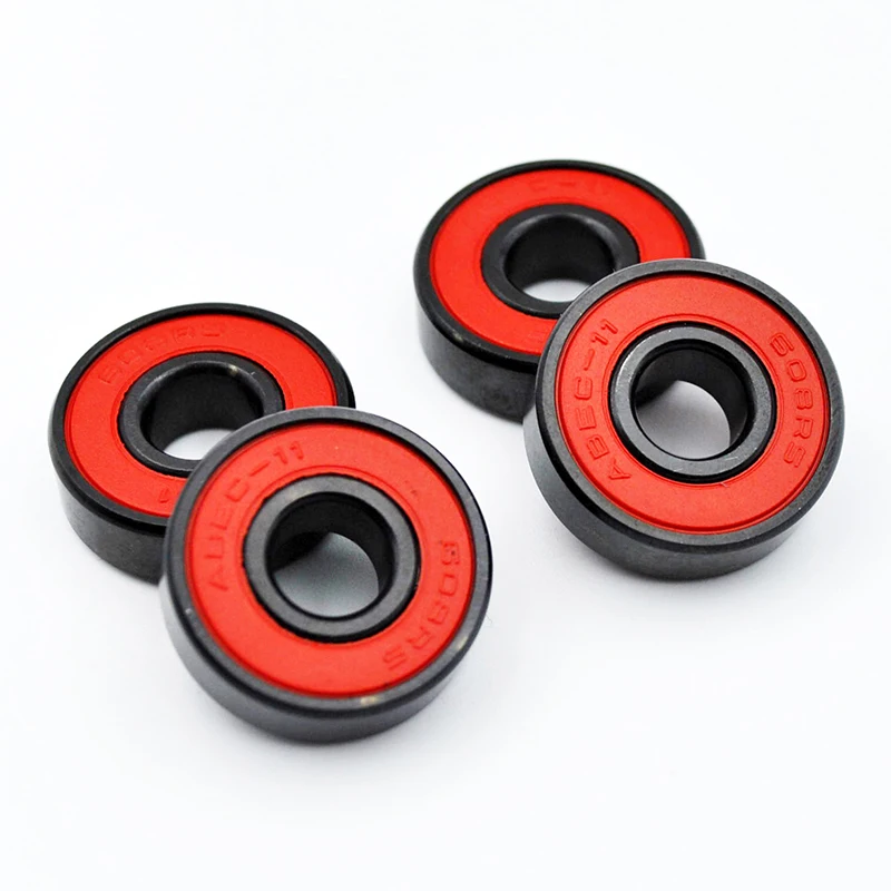 608 2RS ハイブリッドブラックセラミックボールベアリング 8*22*7mm