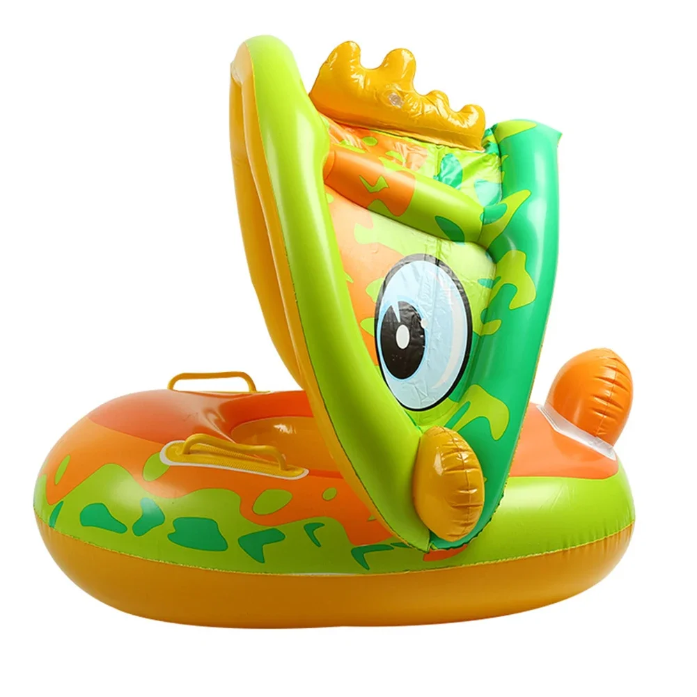 Baby Inflatable Swimming Rings Seat for Kids Children PVC Floating Sunshade Swim Circle Pool Bathtub Beach Summer Water Toys