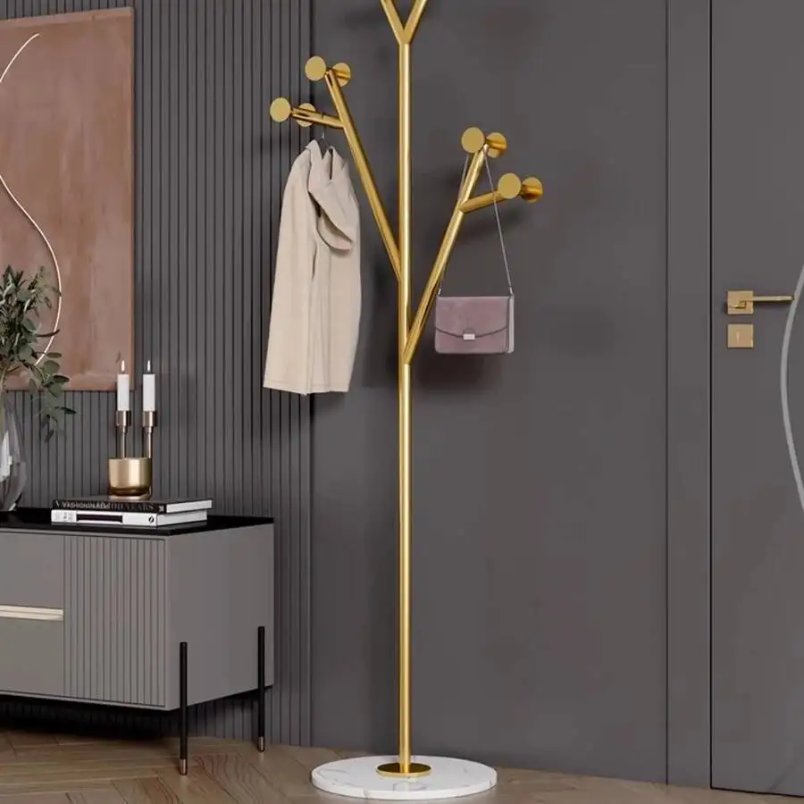 

Room Boutique Luxury Coat Rack Stand Living Drying Decorations Hallway Coat Rack Stand Library Perchas Para Ropa Home Furniture