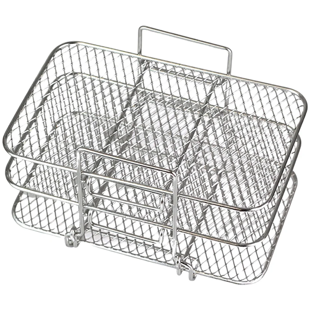 

Многоярусная решетка-гриль из нержавеющей стали для аэрофритюрницы, съемная, для многослойной сушки, жарки, запекания мяса и закусок, для кухни