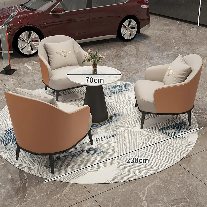 Picture 3: High-end Single Sofa Coffee Table Combination, Reception Seat Set, Dedicated To The Seating Area
