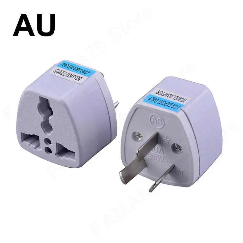 Universal US/UK/AU/DE/itlay Plug Adapter USA To Euro Europe AC Power Wall Charger Adapter Converter Travel 2 Pin Socket m20 - view 2