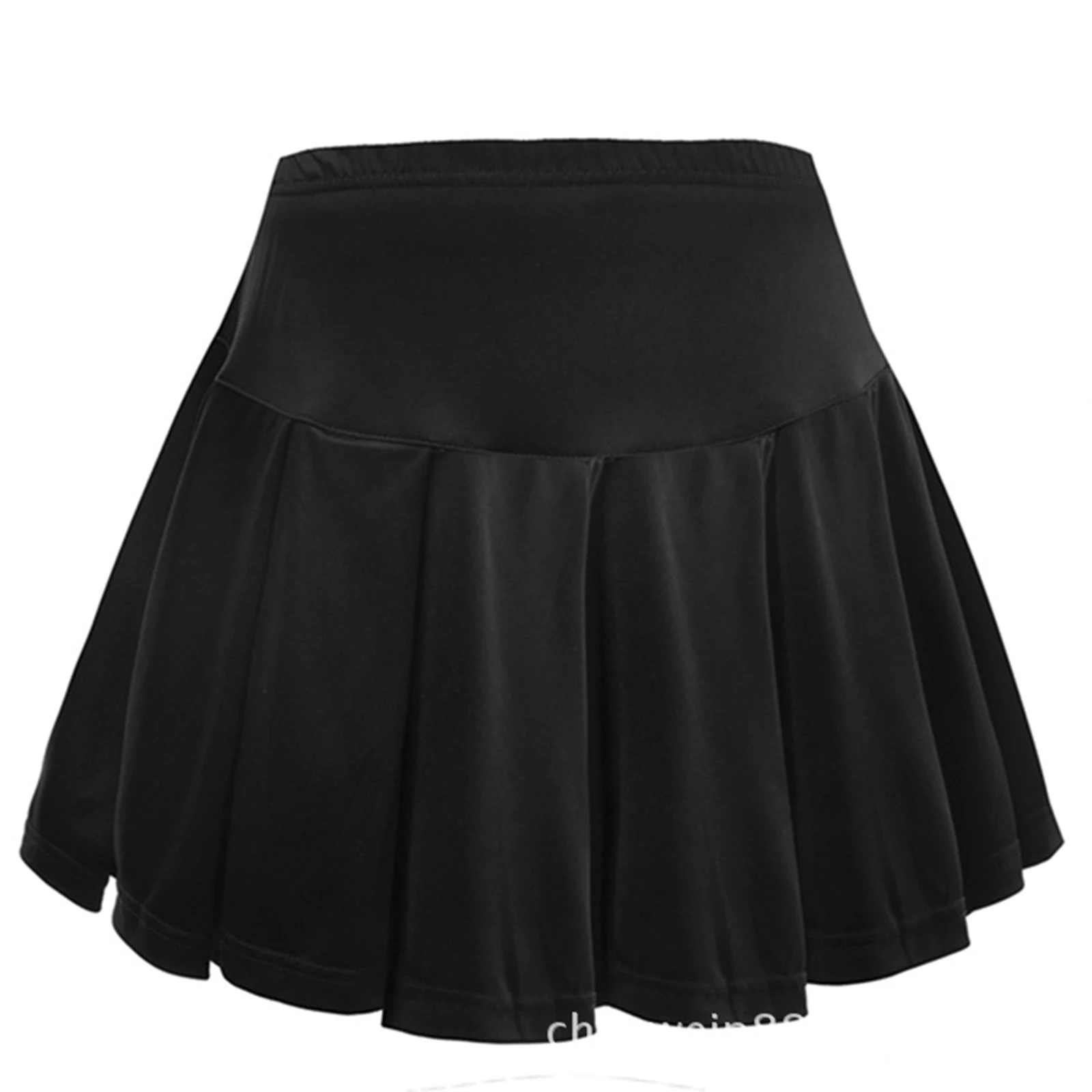 Kids Girls Sport Skirt With Shorts Tennis Golf Badminton Skort Pleated Built-In Shorts Skirts Short Summer Athletic Skirt Girl