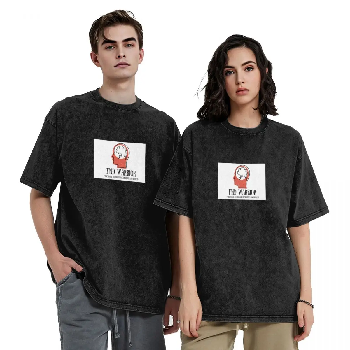 

Functional Neurological Disorder Awareness T-Shirt baggy shirts boys animal print cute clothes Men's t-shirts