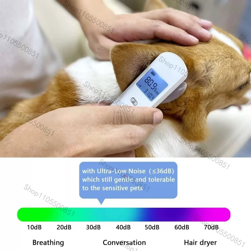 Dry Ear Treasure/Ear Dryer/Pet Ear Intelligent Temperature and Humidity Detector Warm Air Canal Dryer
