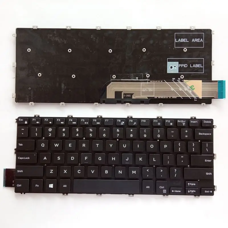 

NEW US Laptop Keyboard for Dell Latitude 3310 3390 13-7386 7586 3400 L3400