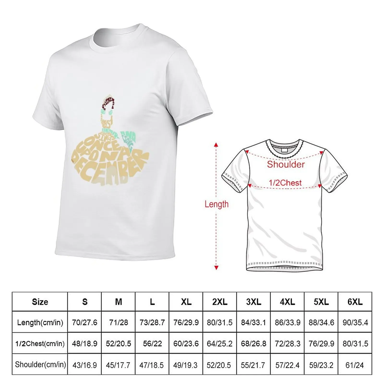 Once upon a december T-Shirt cotton t shirt pack t shirts for man cotton soft T-Shirt