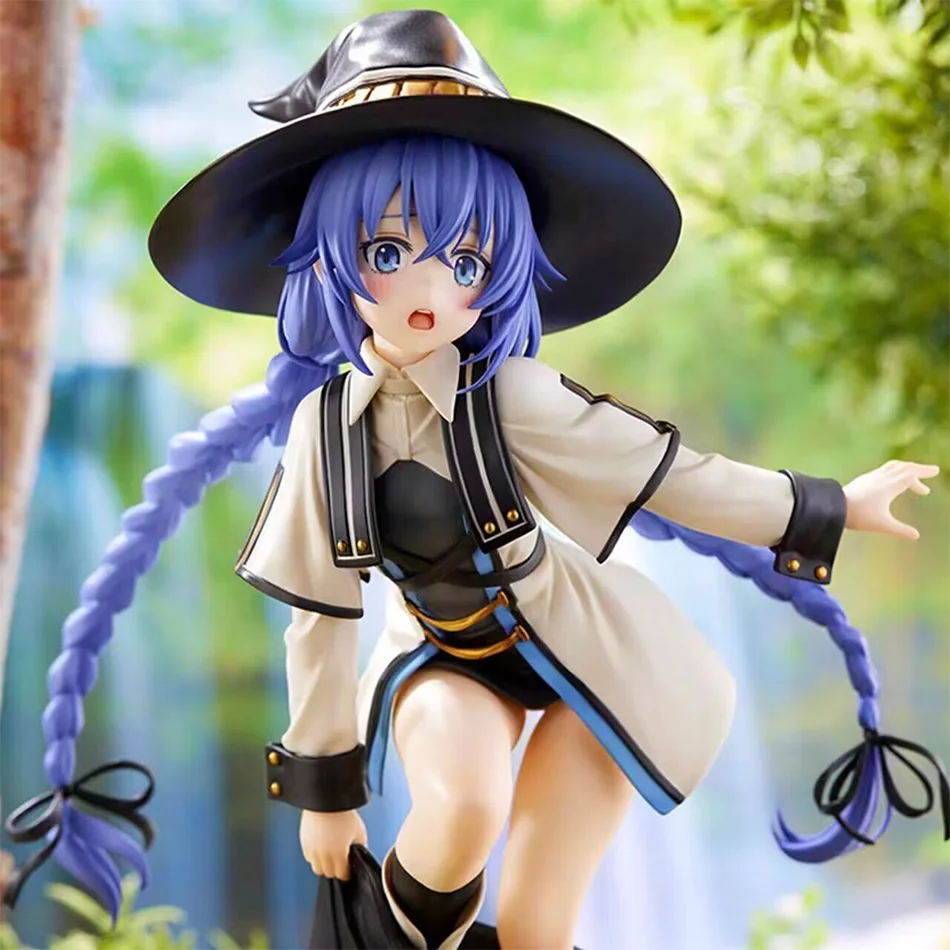 25cm Magician Roxy Migurdia Action Figure Mushoku Tensei：Jobless Reincarnation Anime Figure PVC Adult Collection Model Doll Toys