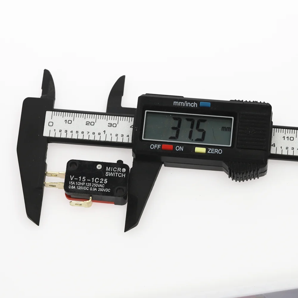 1Pcs Safety Automation Micro Limit Switch V-15-1C25 Roller Lever Snap Action 250V 16A 1NO 1NC